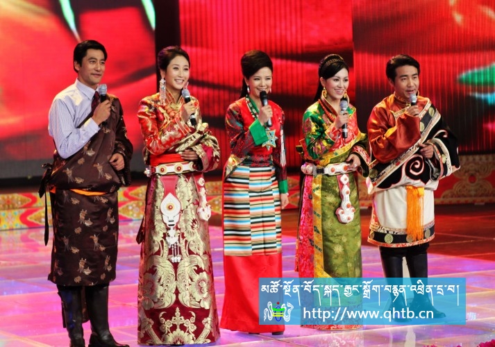 མཚོ་སྔོན་རྒྱང་སྒྲོག་བརྙན་འཕྲིན་ཁང་གི་བོད་ཆུ་ཕོ་འབྲུག་ལོའི2012ལོ་སར་དགོང་ཚོགས《གཡུ་འབྲུག་དགྱེས་གླུ》ཞེས