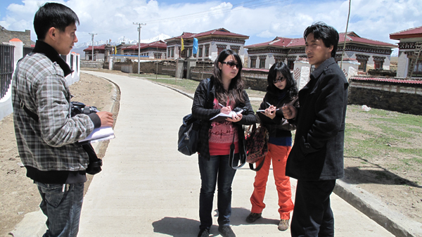 ཐོན་ལས་ལྡན་པའི་འབྲོག་པའི་གཞིས་ཆགས་སྡོད་གནས་གསར་པ་ཞིག་འཛུགས་སྐྲུན་བྱ་དགོས།དར་མདོ་ལྕམ་པ་གྲོང་སྡེ་རུ་བཅ