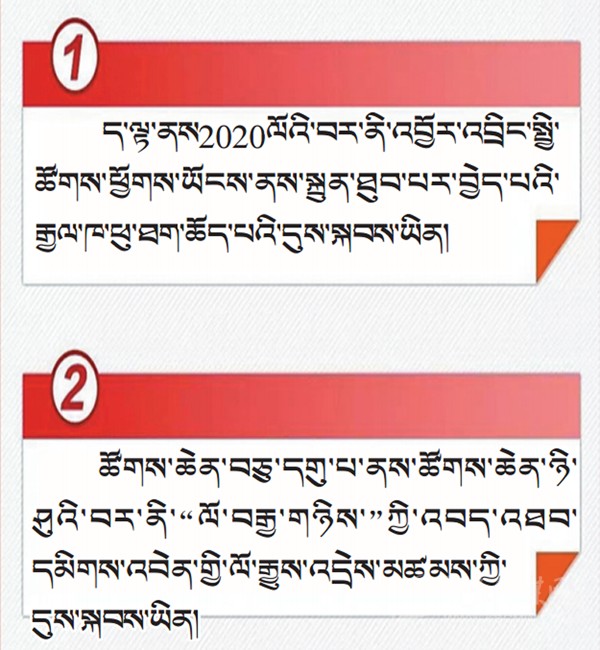 པར་རིས་ལམ་ནས་ཏང་གི་ཚོགས་ཆེན་བཅུ་དགུ་པའི་སྙན་སྒྲོན་གྱི་ནང་དོན་རྒྱུས་ལོན་བྱས།