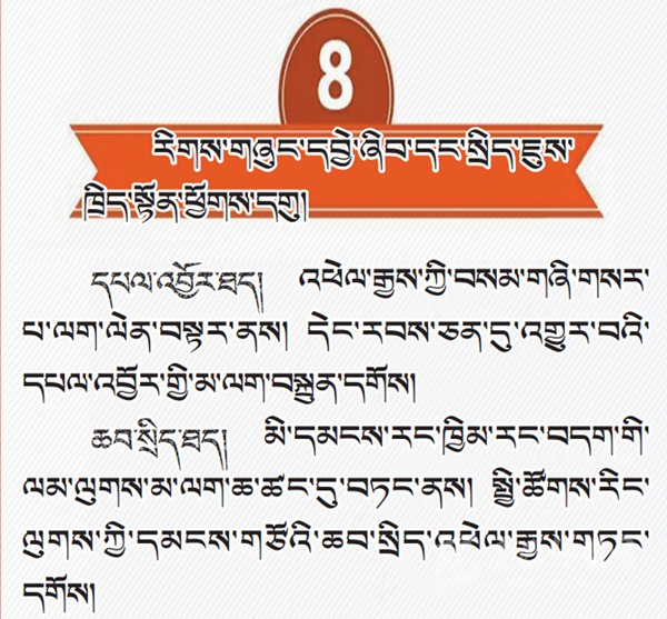 པར་རིས་ལམ་ནས་ཏང་གི་ཚོགས་ཆེན་བཅུ་དགུ་པའི་སྙན་སྒྲོན་གྱི་ནང་དོན་རྒྱུས་ལོན་བྱས།