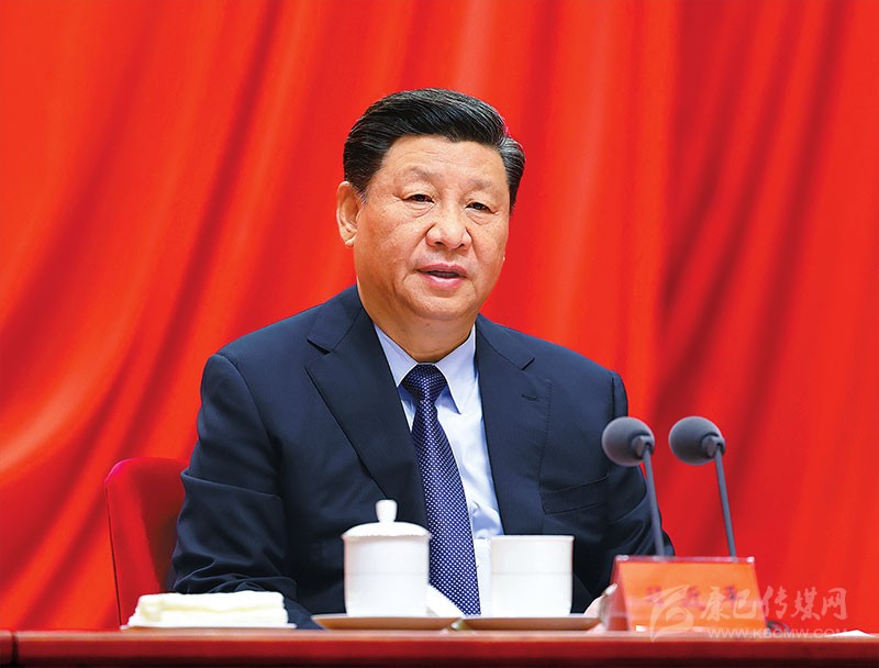 ཞི་ཅིན་ཕིང་གིས་ཏང་གི་ལོ་རྒྱུས་སློབ་སྦྱོང་སློབ་གསོའི་སྐུལ་སློང་ཚོགས་ཆེན་ཐོག་གསུང་བཤད་གལ་ཆེན་གནང་།